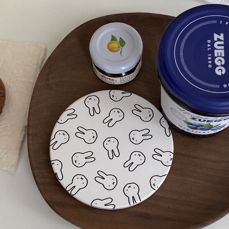 Coffee Tea & Company - Posavasos de Cerámica con Diseño de