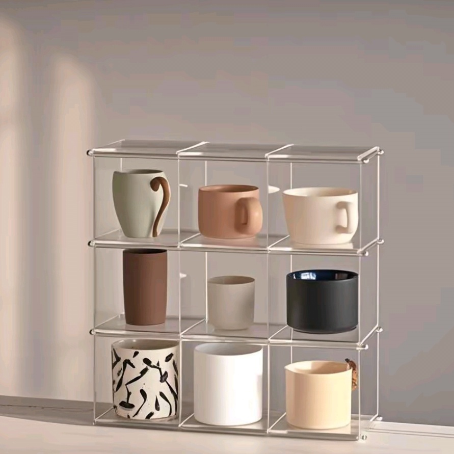 Coffee Tea Station - Estante de exhibición acrílico, estante de