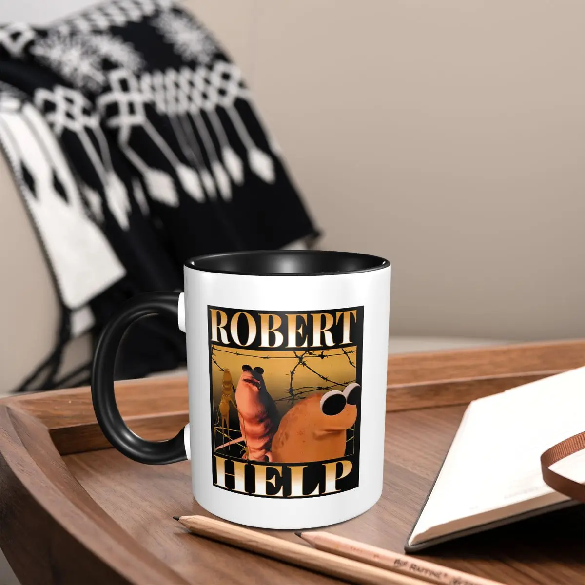 Coffee Tea Quotes - Taza de Cerámica con Diseño de