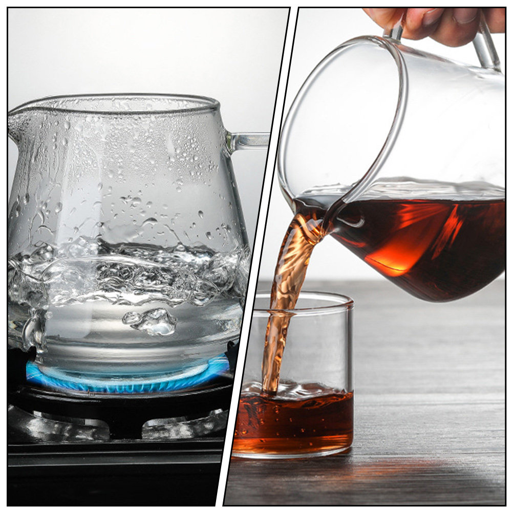 Coffee Tea Home - Jarra de Vidrio de Alta Claridad