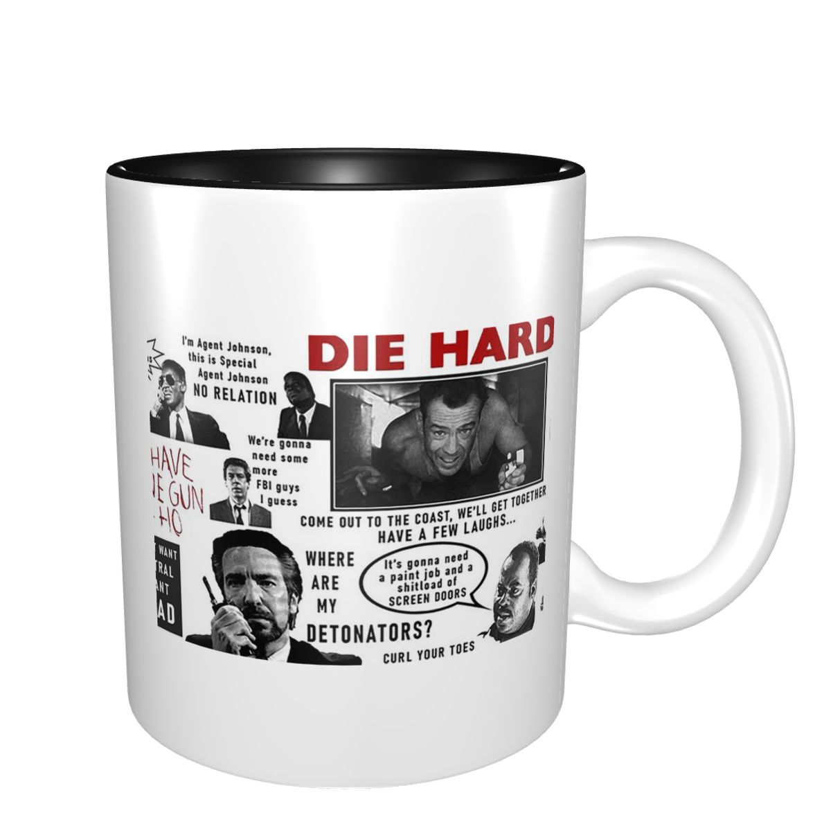 Coffee And Tea Quotes Funny - Taza con Citas de la Película