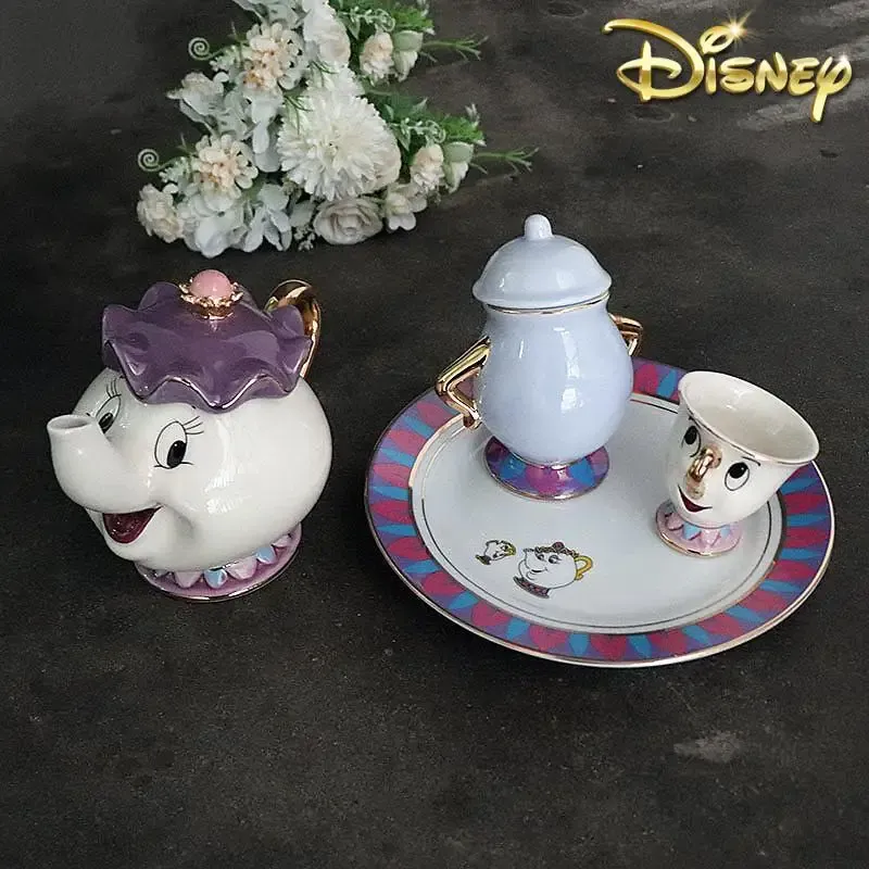 Coffee Tea Gift Set - Tetera de dibujos animados La Bella