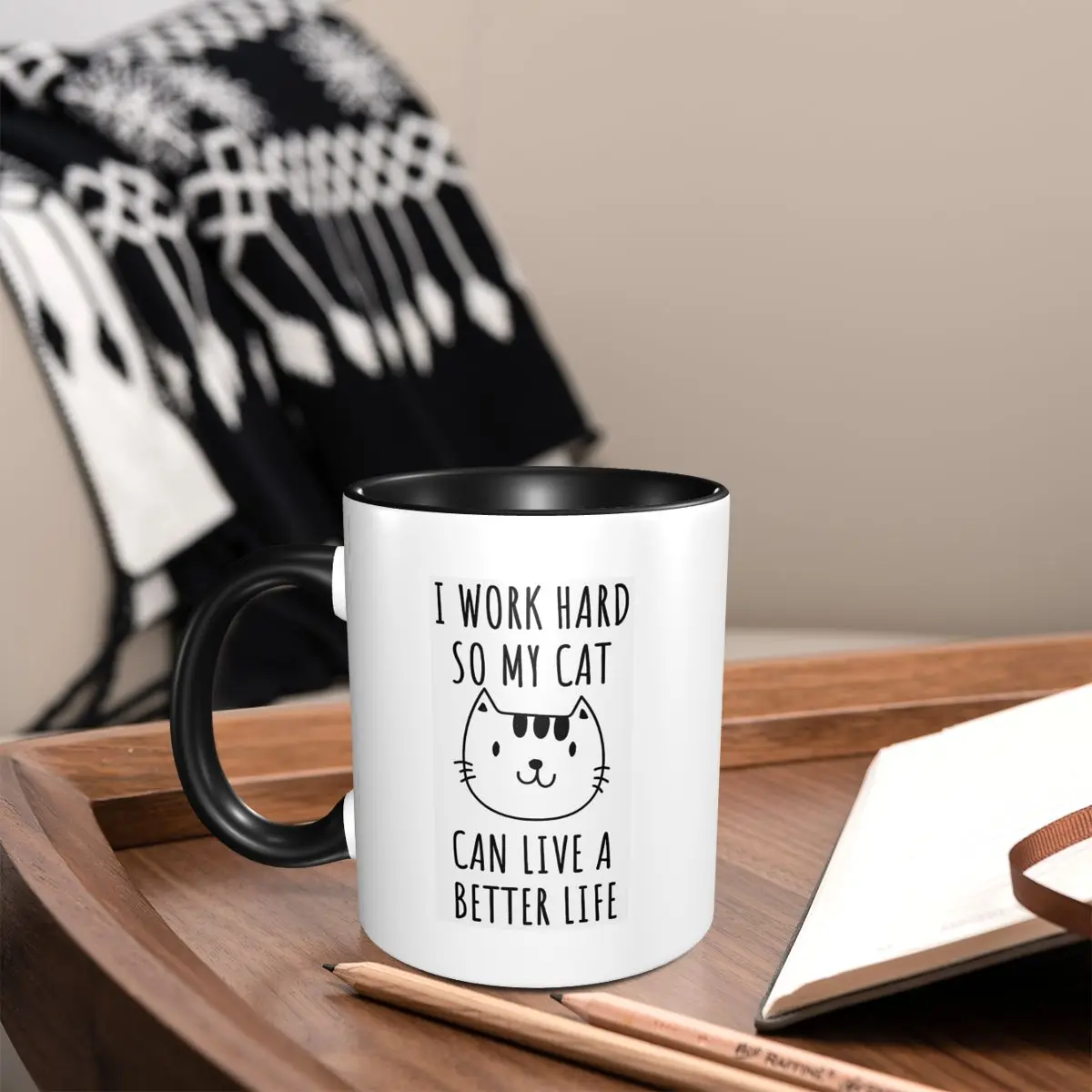 Coffee Tea Quotes - Taza de Cerámica con Frase de