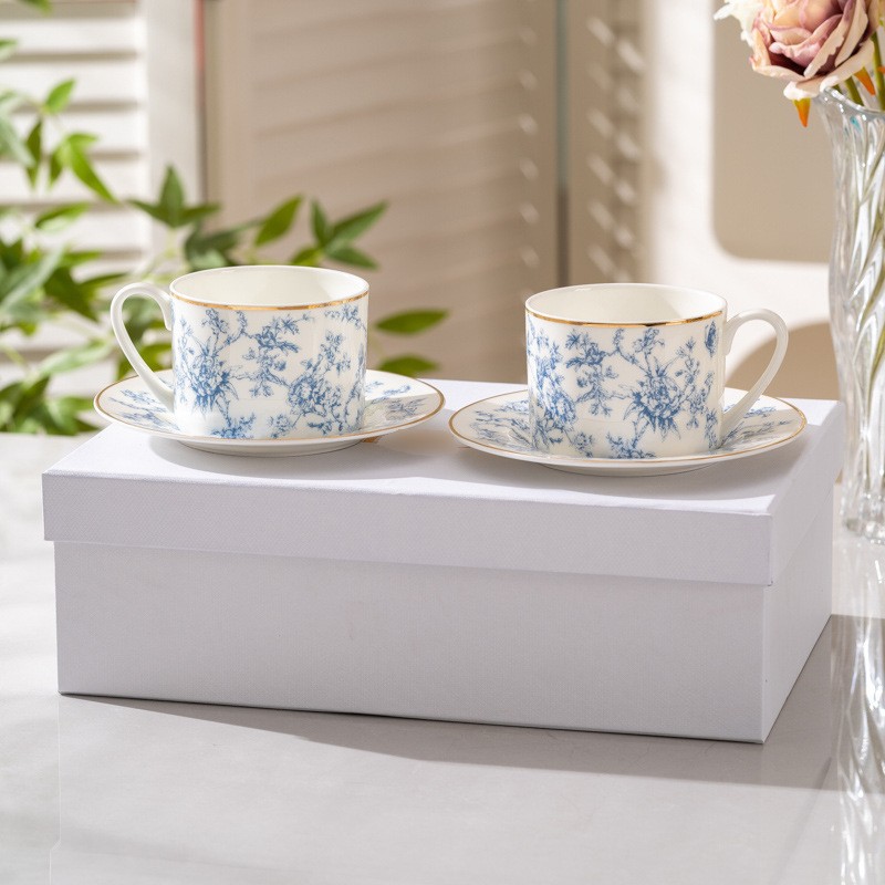 Coffee Tea Gift Set - Nuevo Juego de Tazas y Platos