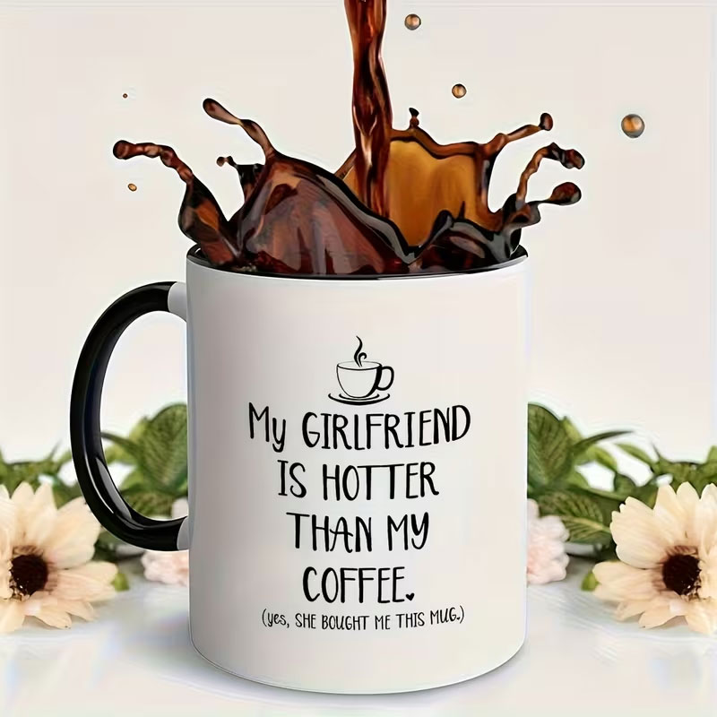 1 taza de café de cerámica con - Coffee Tea Quotes reseña y precio