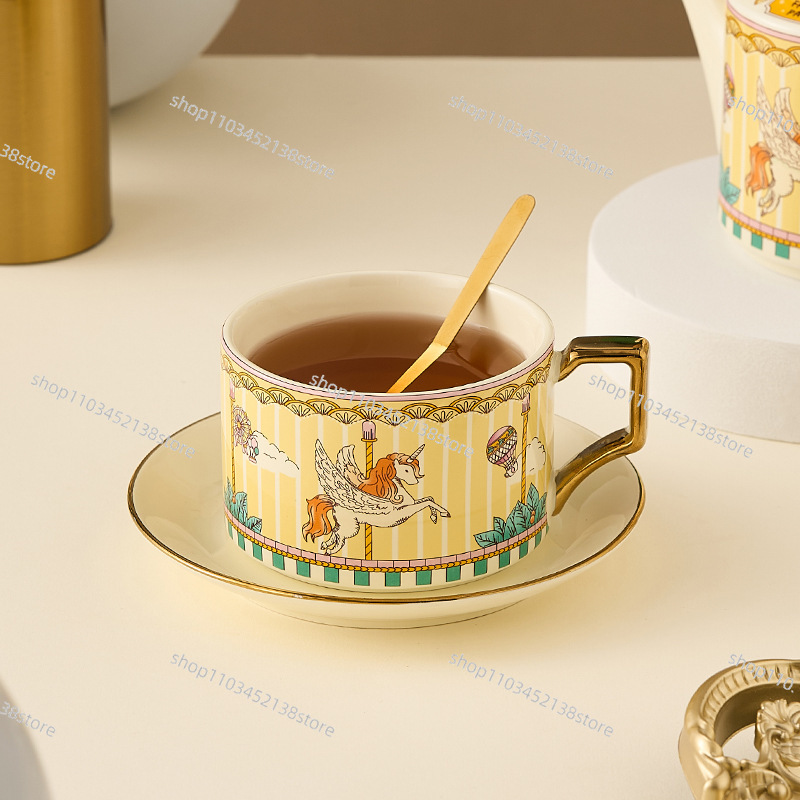Juego de té de cerámica, caja  - Coffee Tea Gift Set reseña y precio