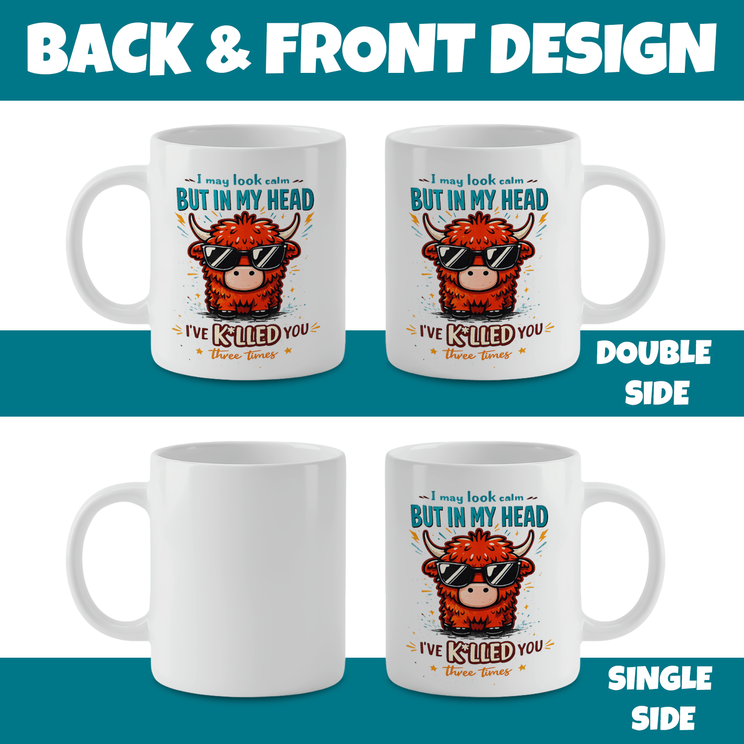 Taza de Café con Diseño Divert - Coffee Tea Quotes reseña y precio