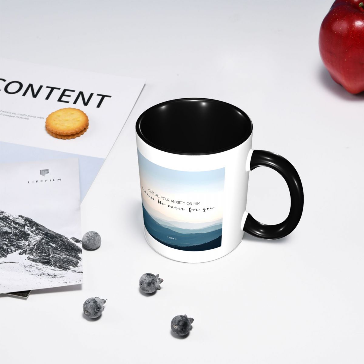 Taza de Cerámica con Versículo - Coffee And Tea Quotes Funny reseña y precio