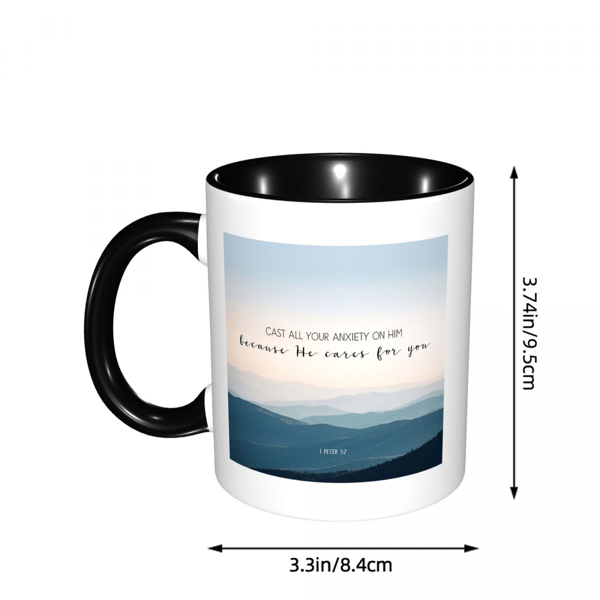 Taza de Cerámica con Versículo - Coffee And Tea Quotes Funny reseña y precio