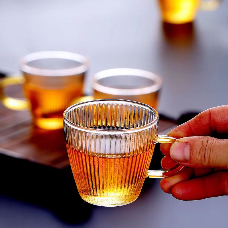 Juego de tazas de té de vidrio - Coffee Tea Station reseña y precio