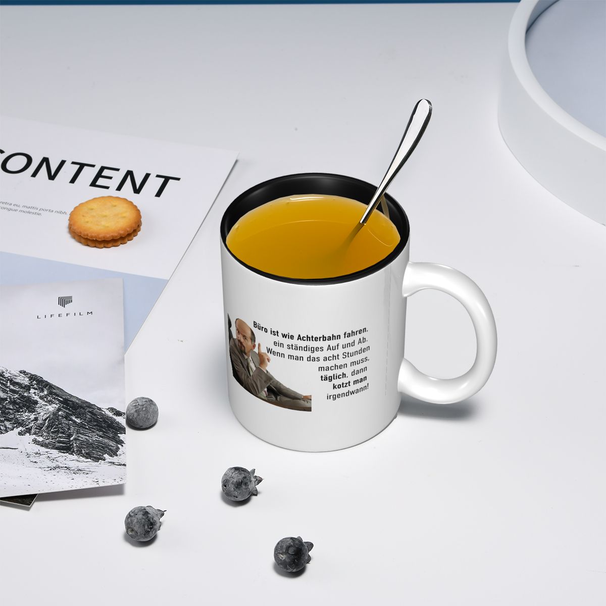 Taza con cita de sabiduría de  - Coffee And Tea Quotes Funny reseña y precio