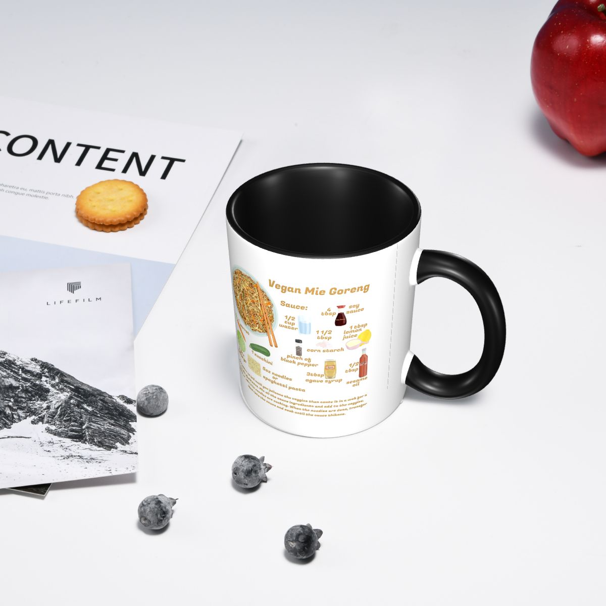 Taza de cerámica divertida con - Coffee Tea Recipe reseña y precio
