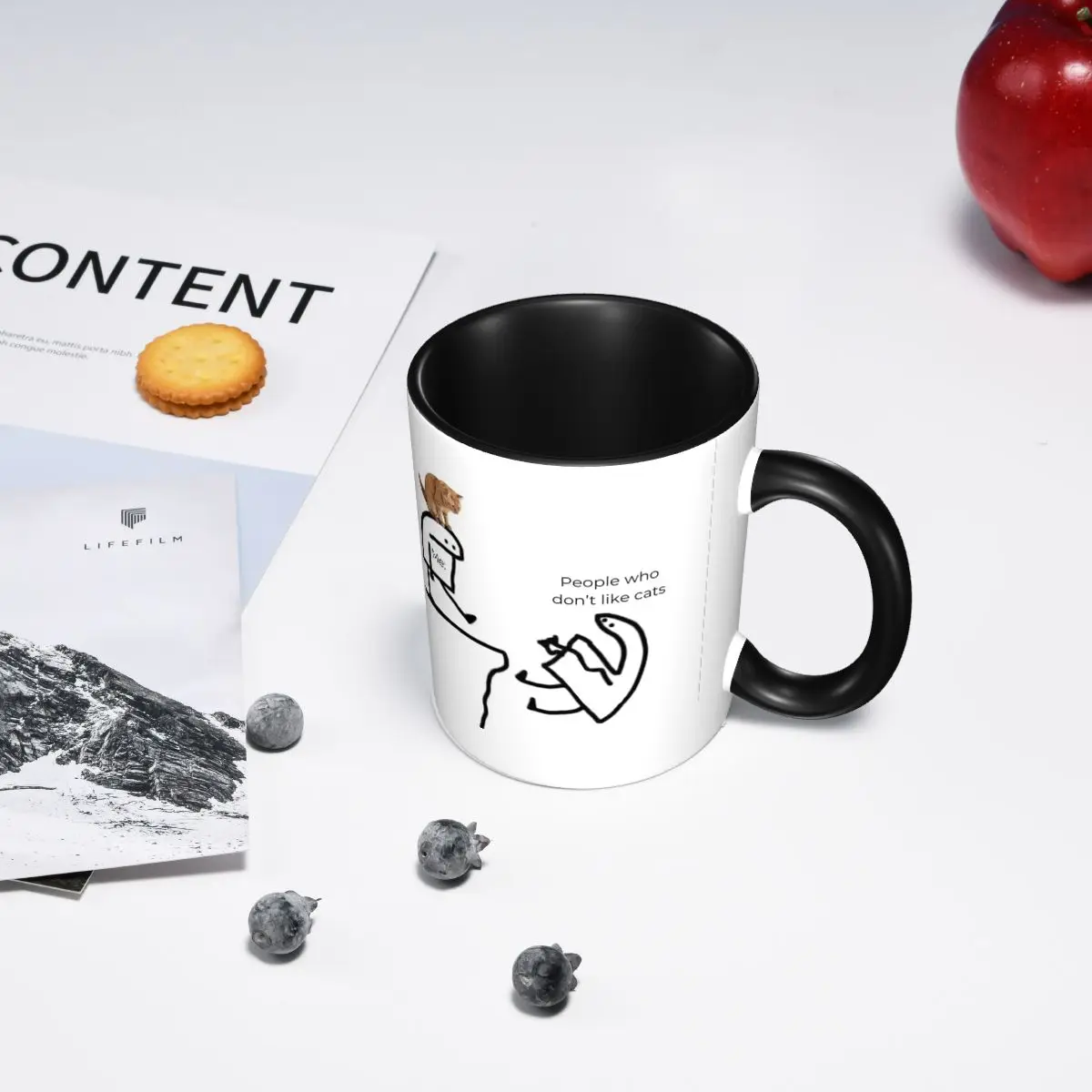 Taza con Diseño de Gato y Fras - Coffee And Tea Quotes Funny reseña y precio