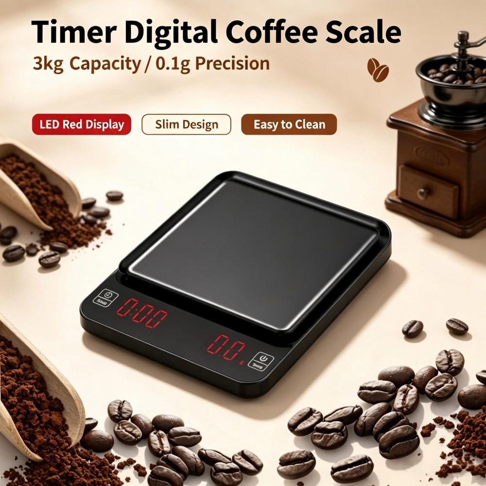 Báscula Digital de Alta Precis - Coffee&Tea House Menu reseña y precio