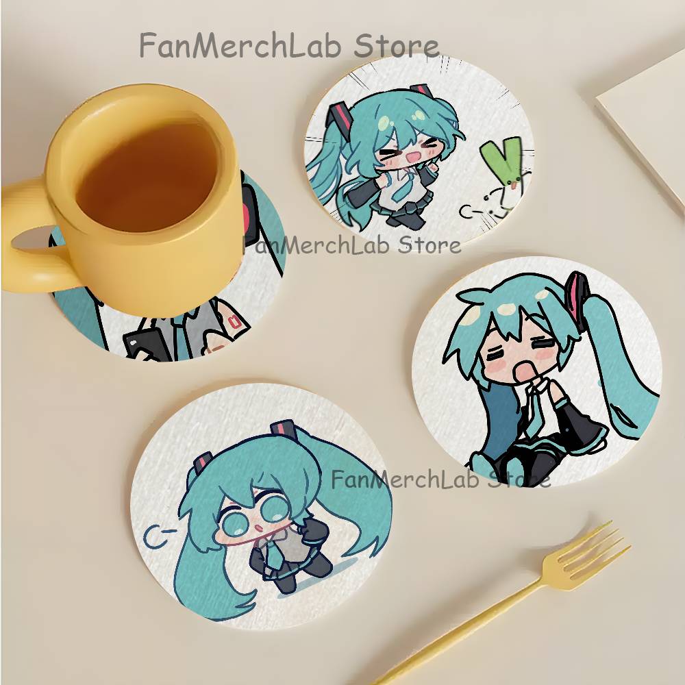 Juego de posavasos de madera M - Coffee Tea Gift Set reseña y precio