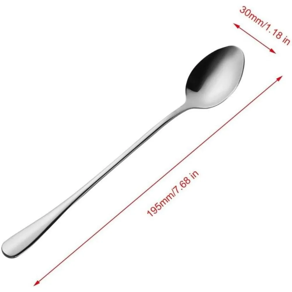 Cuchara de café de acero inoxi - Coffee Tea Spoon reseña y precio