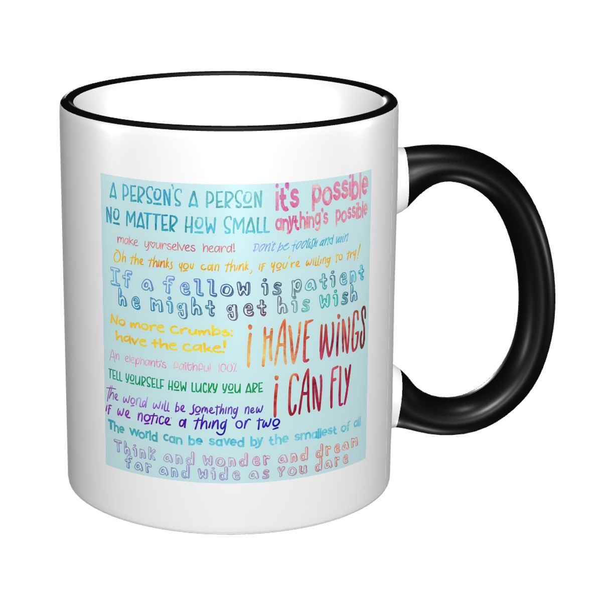 Juego de Tazas con Frases de S - Coffee Tea Quotes reseña y precio