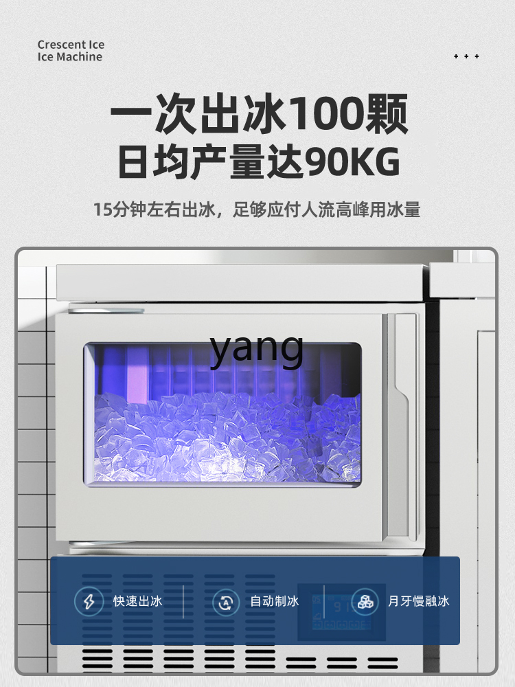 Máquina de hielo CX comercial  - Coffee Tea & Company reseña y precio