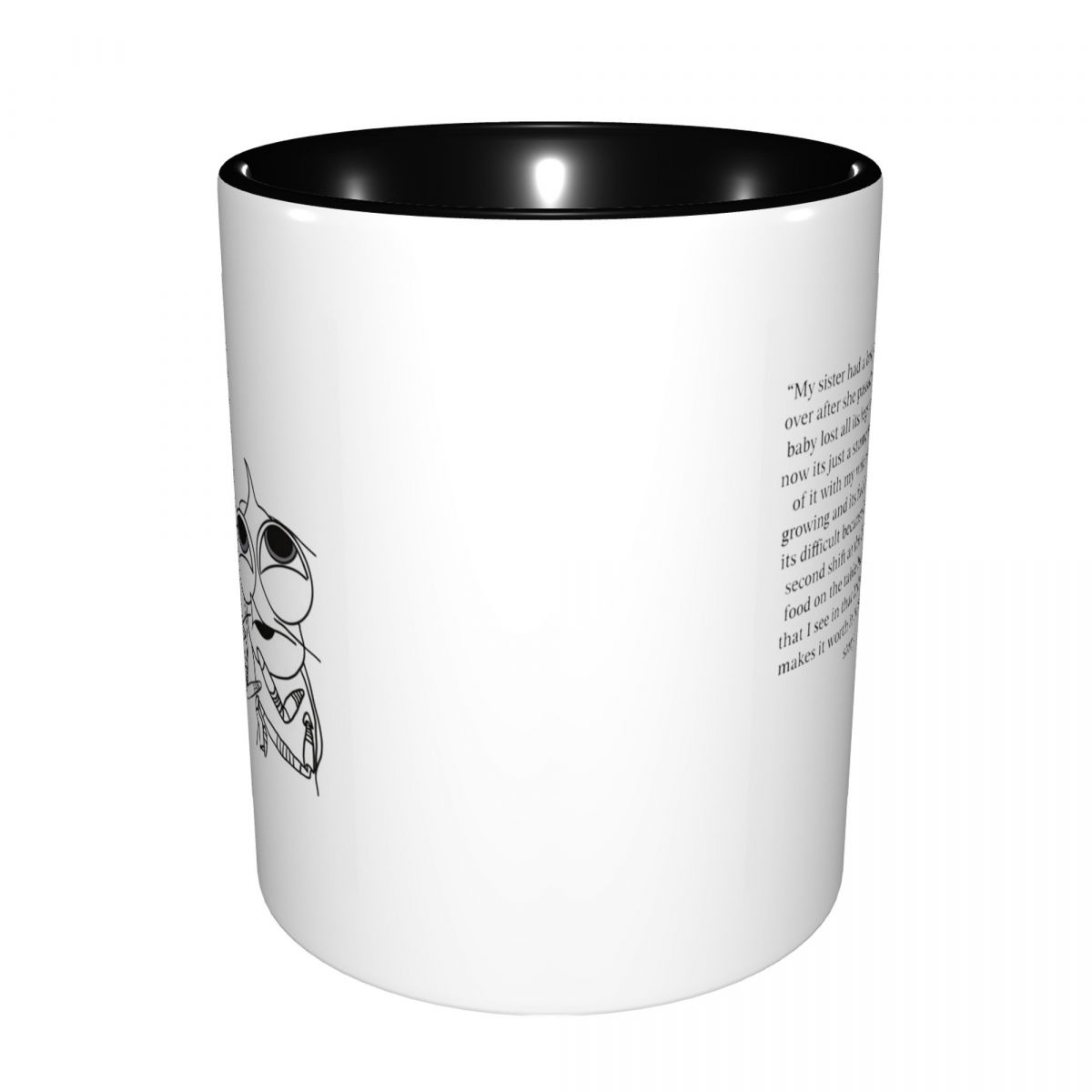 Taza con diseño de camarones d - Coffee Tea Quotes reseña y precio