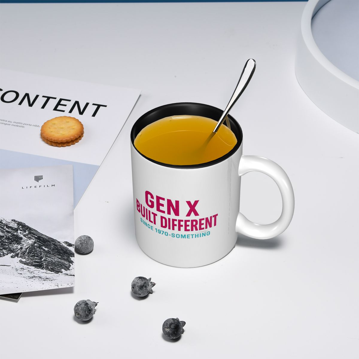 Taza de Cerámica Divertida con - Coffee Tea Difference reseña y precio