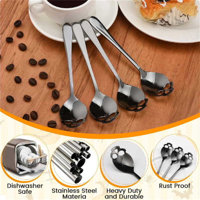 1 Uds cuchara de café creativa - Coffee Tea Spoon reseña y precio