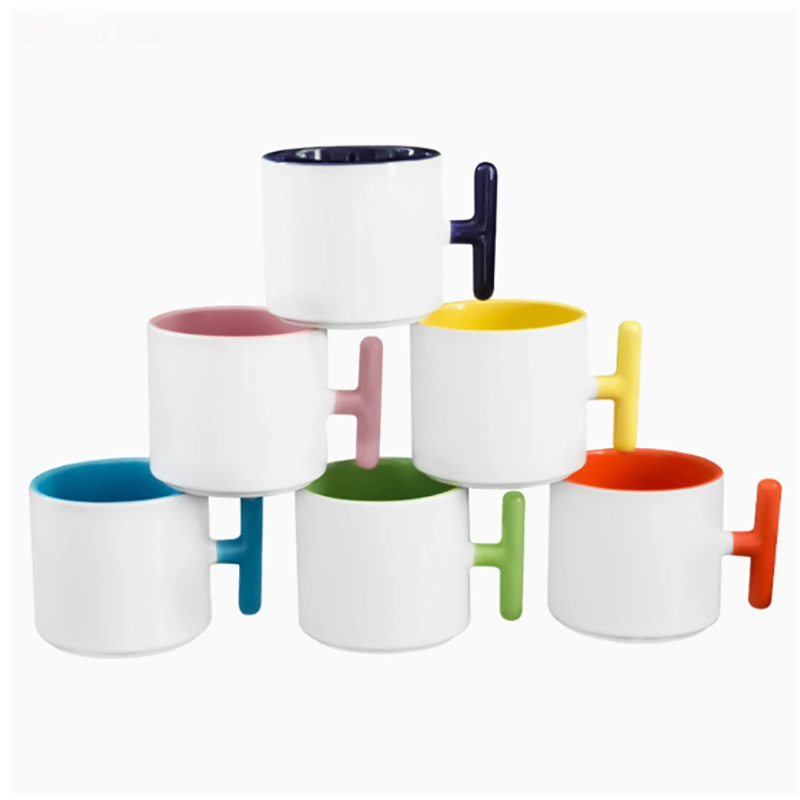 Taza de cerámica con mango en  - Coffee Tea Logo reseña y precio