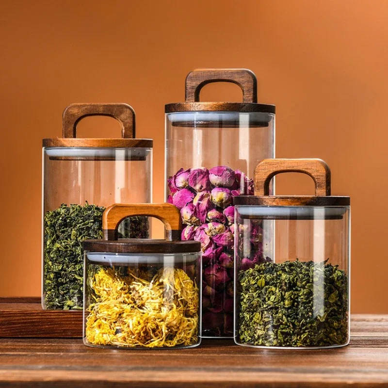 Tarro de vidrio transparente c - Coffee Tea And Sugar Canisters reseña y precio