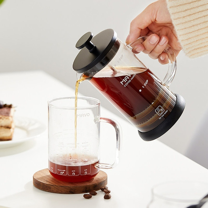 Cafetera francesa MAVO con fil - Coffee Tea Home reseña y precio