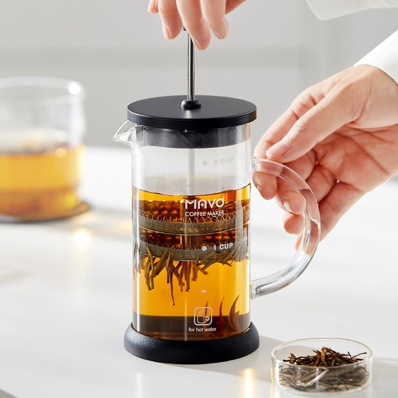 Cafetera francesa MAVO con fil - Coffee Tea Home reseña y precio