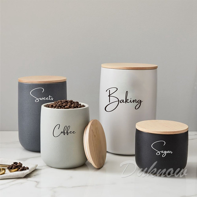 Etiquetas adhesivas para tarro - Coffee Tea Quotes reseña y precio