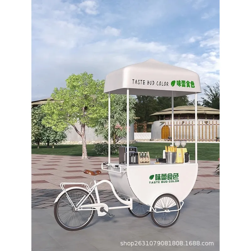 Carrito de Comida Móvil para E - Coffee Tea & Company reseña y precio