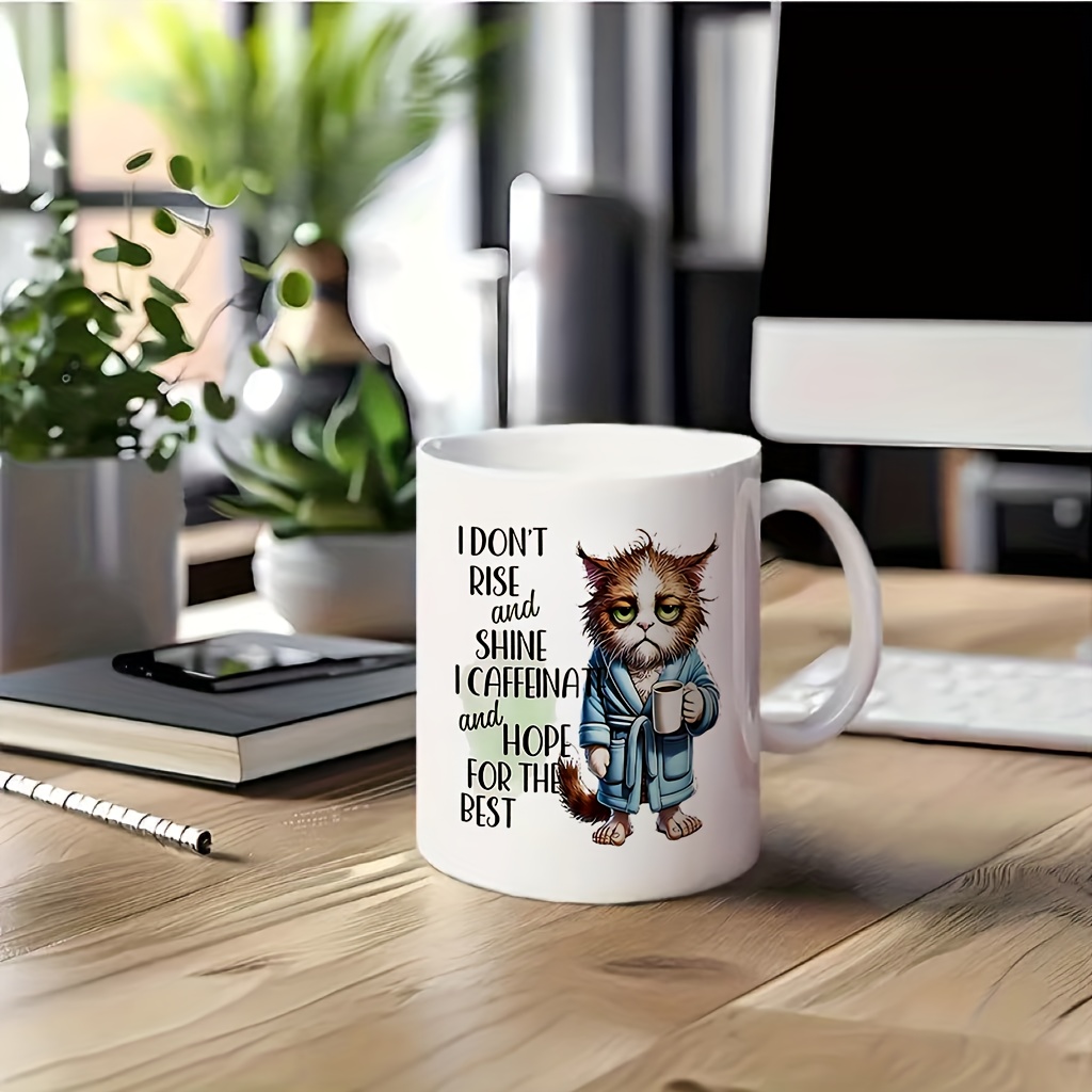 Taza Divertida con Diseño de G - Coffee Tea Quotes reseña y precio