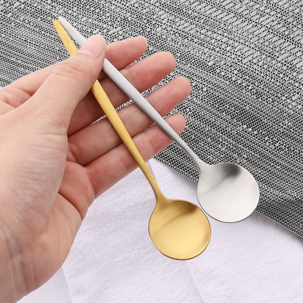 Juego de cucharas mate pequeña - Coffee Tea Spoon reseña y precio