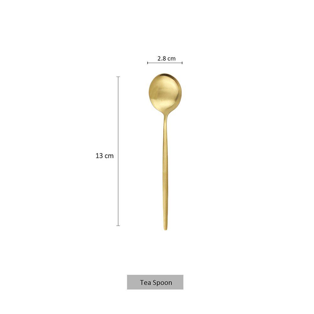 Juego de cucharas mate pequeña - Coffee Tea Spoon reseña y precio