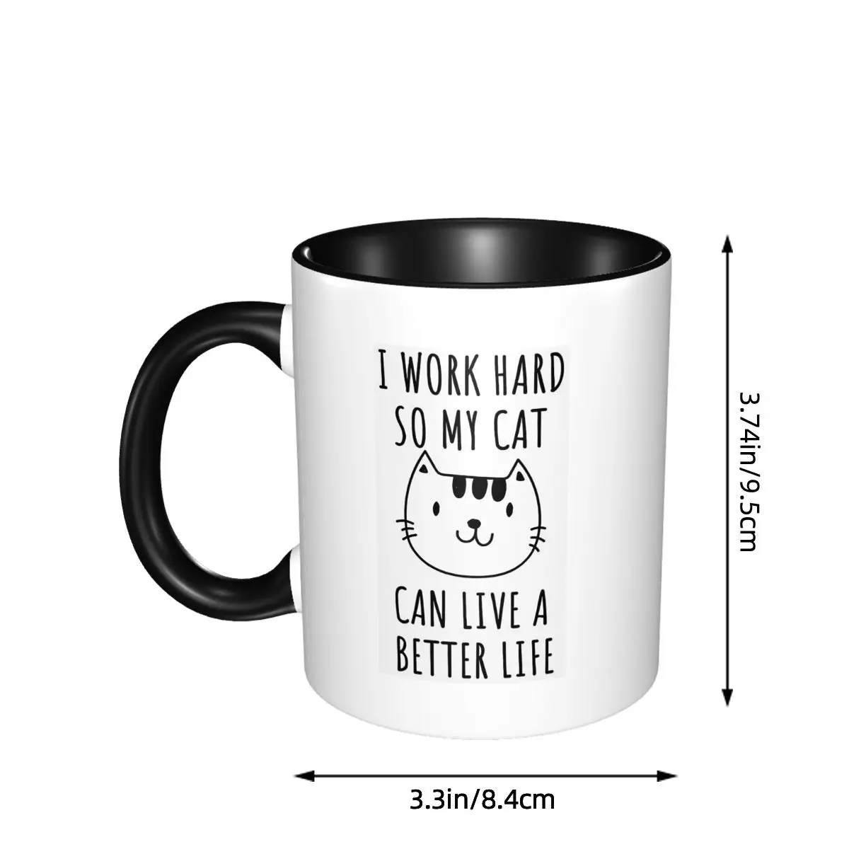 Taza de Cerámica con Frase de  - Coffee Tea Quotes reseña y precio