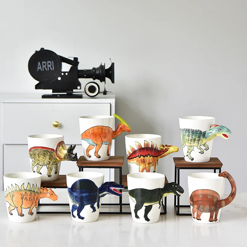 Taza de agua con forma de dino - Coffee Tea Difference reseña y precio