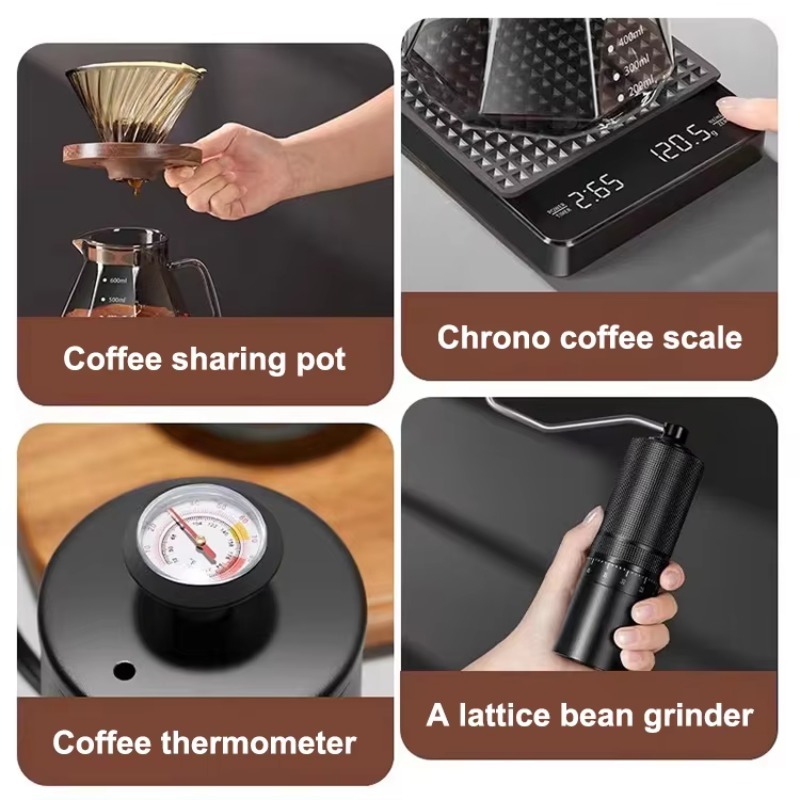 Juego de café de viaje de 10 p - Coffee Tea Gift Set reseña y precio