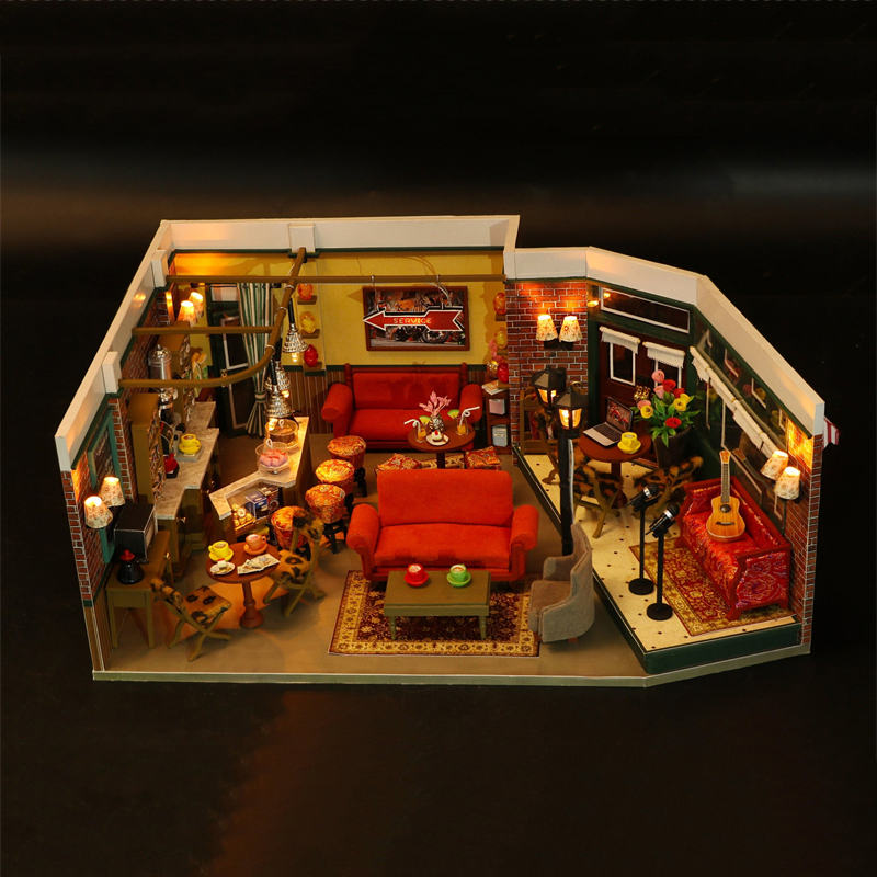 Kits de construcción en miniat - Coffee Tea Station reseña y precio
