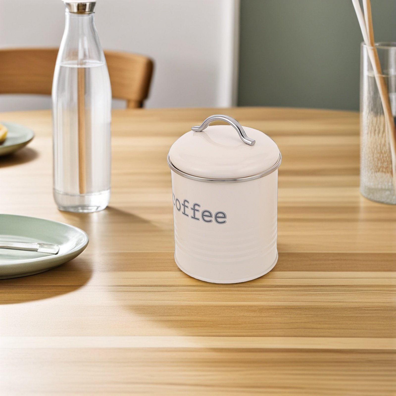 Juego de 3 Recipientes Herméti - Coffee Tea And Sugar Canisters reseña y precio