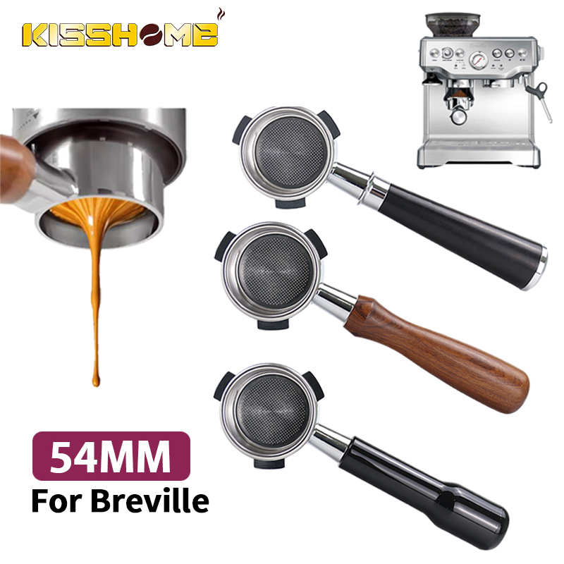 Portafiltro sin Fondo de 54 mm - Breville Espresso Bes870 reseña y precio